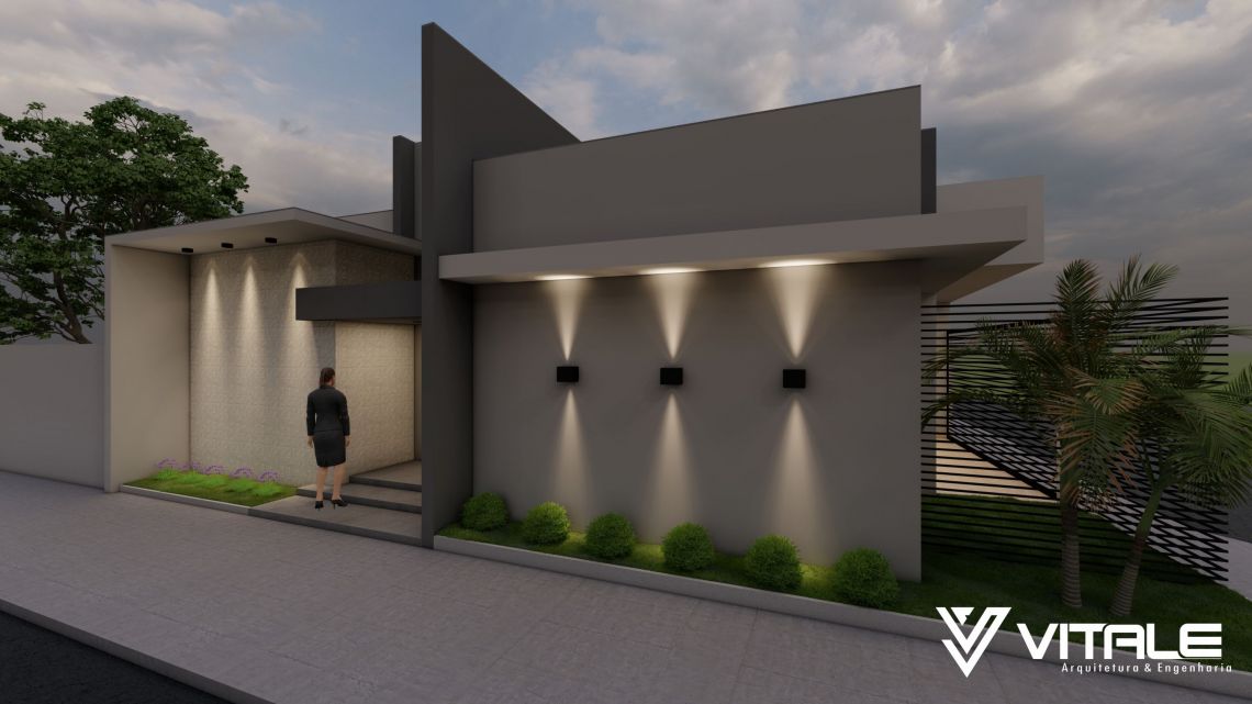 Foto Projeto Arquitetônico Residencial Unifamiliar – Casa D&J